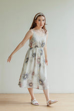 Load image into Gallery viewer, Himawari Dress in White