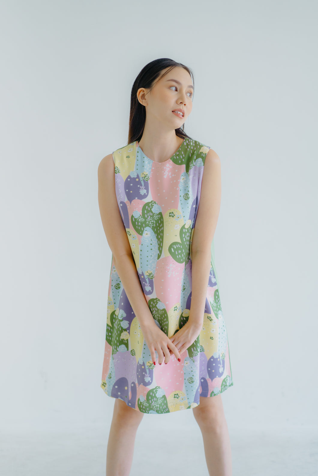 Arri Dress in Cactus