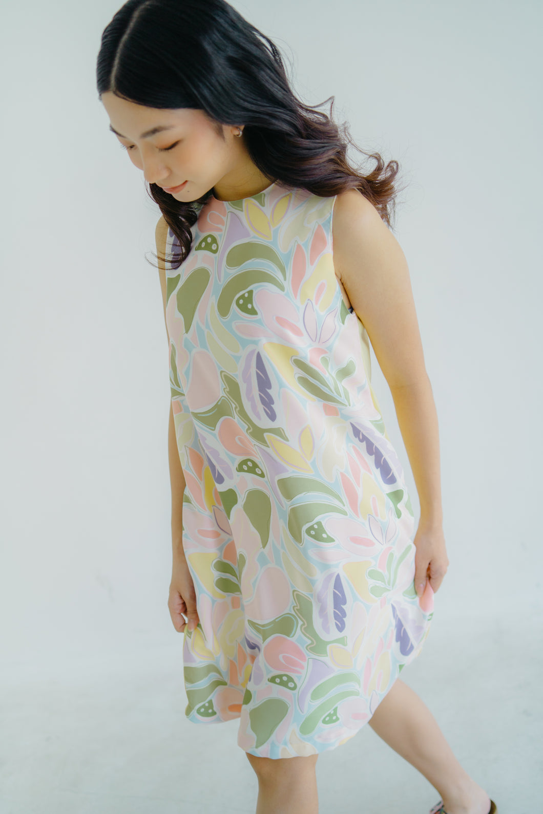 Arri Dress in Peaches