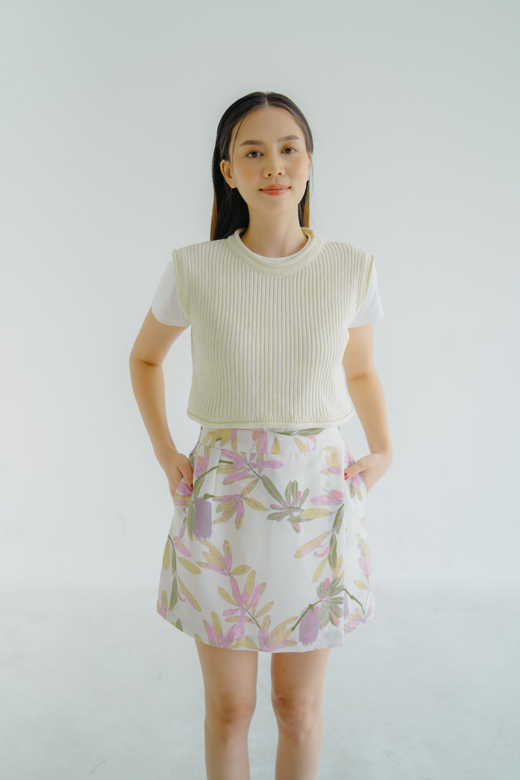 Yuna Skort in Florets