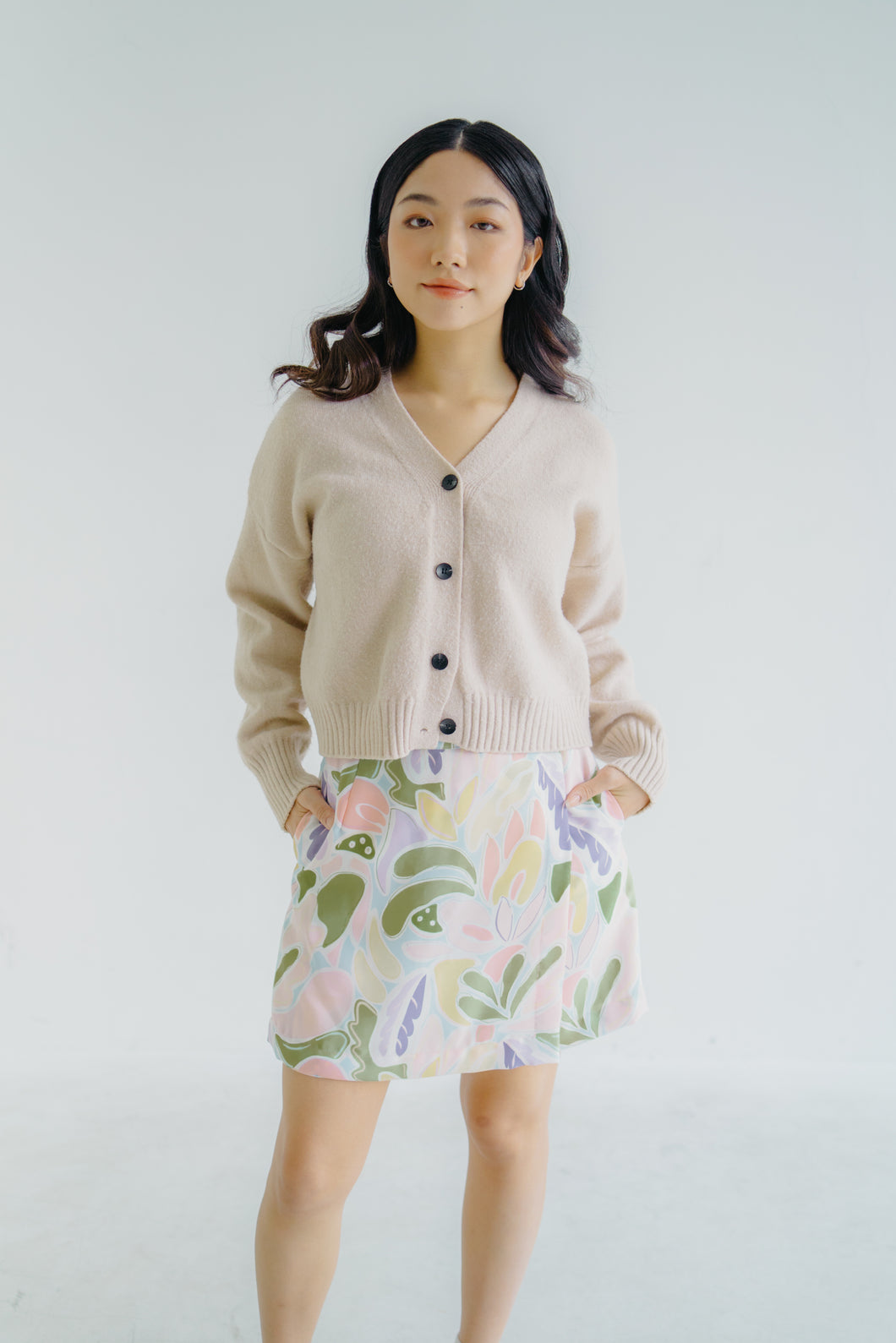 Yuna Skort in Peaches