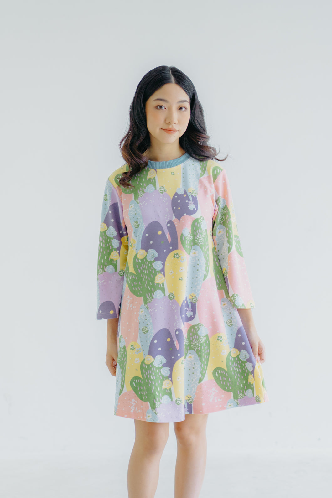 Bessie Dress in Cactus