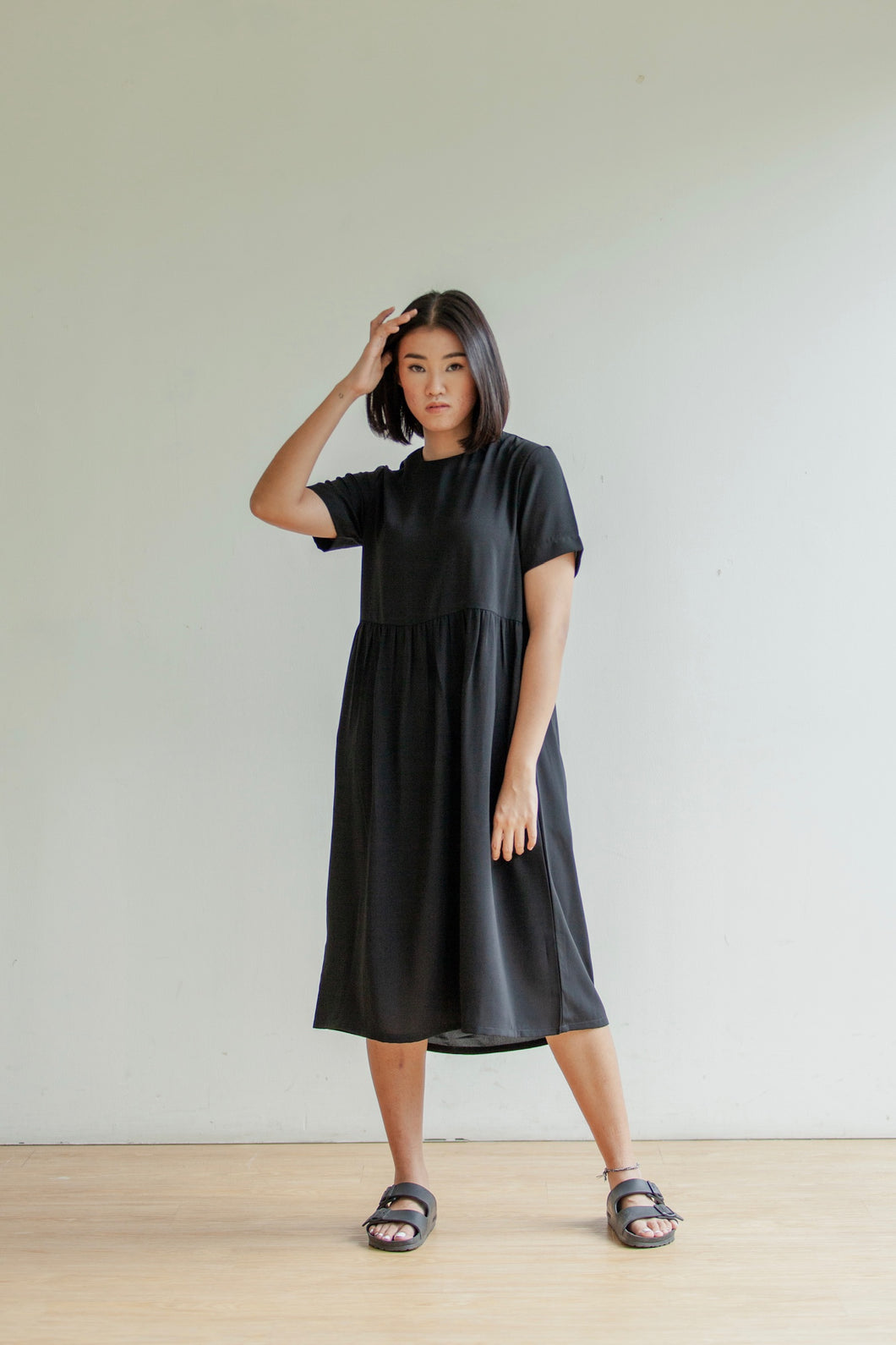 Mori Dress in Black