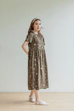 Load image into Gallery viewer, Mori Dress in Dark Olive
