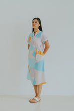 Load image into Gallery viewer, Yuzu Kimono Dress in Pastel
