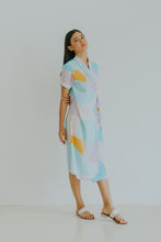 Load image into Gallery viewer, Yuzu Kimono Dress in Pastel
