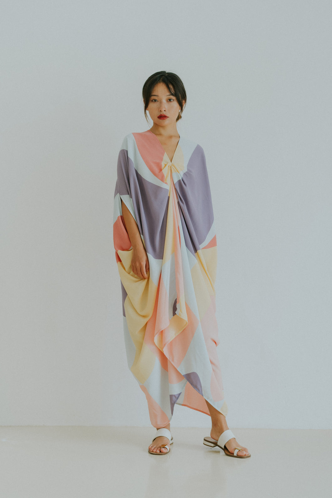 Yuma Kaftan in Pastel