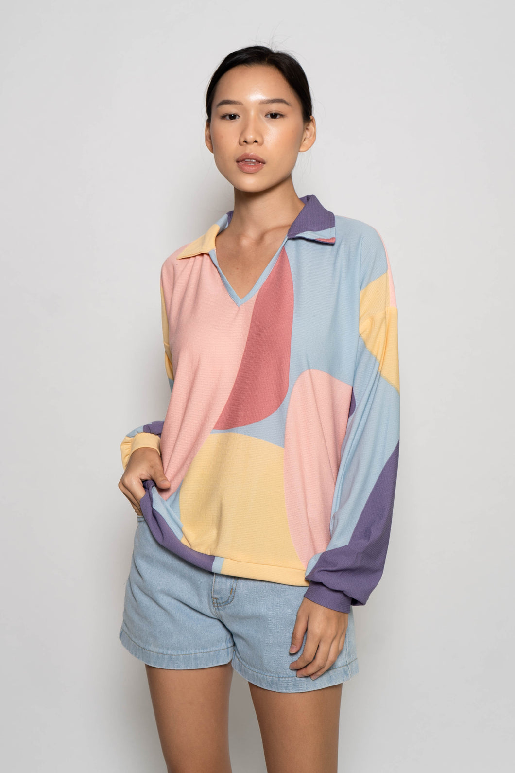 Haru Polo Shirt in Pastel